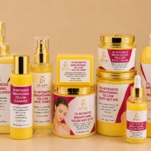 Intense Whitening Yellow Tone Face & Body Set