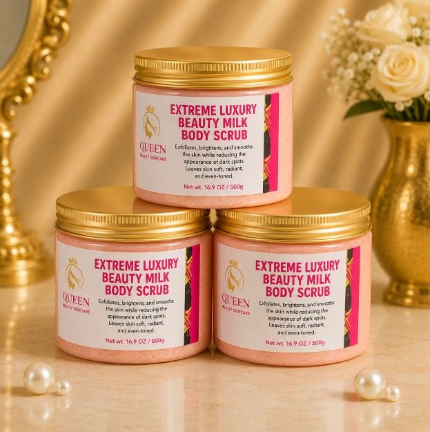 Extreme Luxury Beauty Milk Body Scrub 350g