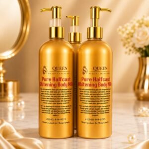 Pure Half-Cast Strong Whitening Body Milk – 600ml (Big Size)