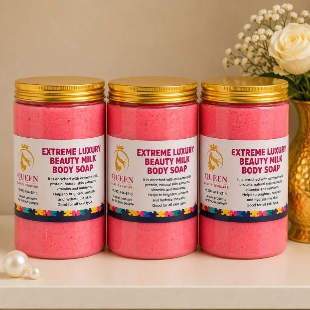 Extreme Luxury Beauty Milk Body Soap - 1 Liter