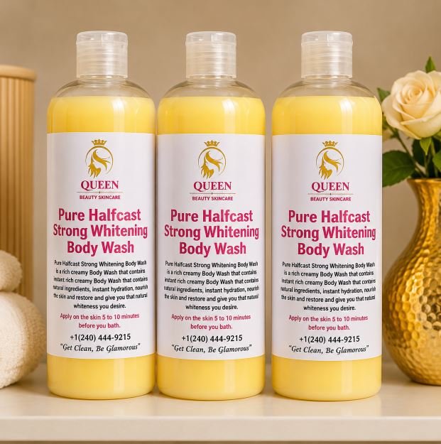 Pure Half-Cast Strong Whitening Body Wash